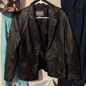 Wilsons Leather Charcoal Jacket